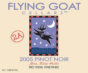 2005 Pinot Noir, Rio Vista Vineyard Clone 2A Label Image