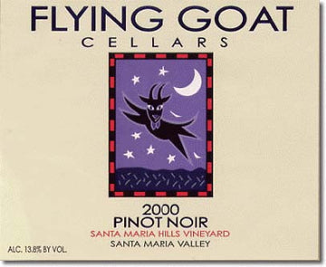 2000 Pinot Noir, Santa Maria Hills Vineyard Label Image
