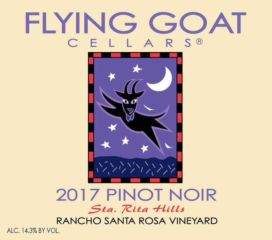 2017 Pinot Noir, Rancho Santa Rosa Vineyard
