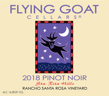 2018 Pinot Noir, Rancho Santa Rosa Vineyard