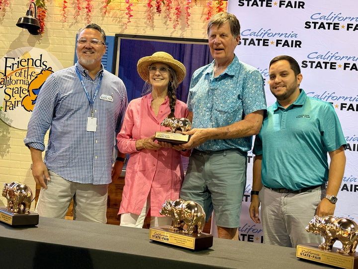 Flying Goat Bags A Golden Bear at CA State Fair