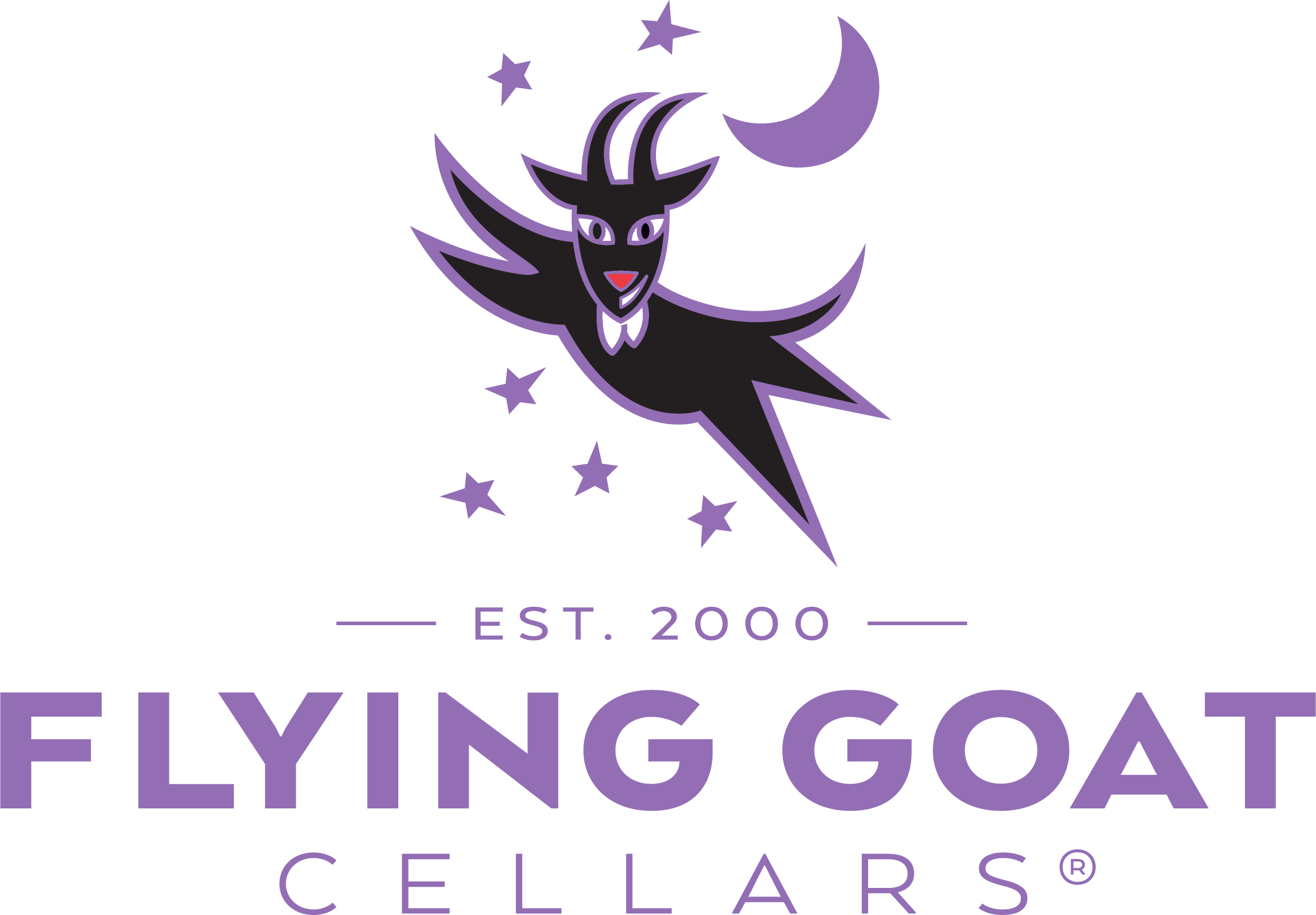 New Flying Goat Cellars Logo and Label