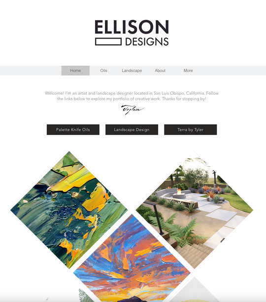 Tyler Ellison Reception & Art Exhibit