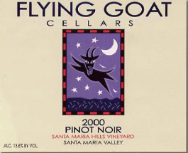 year 2000 pinot noir label