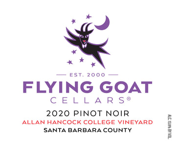 2020 Pinot Noir, Allan Hancock College Vineyard