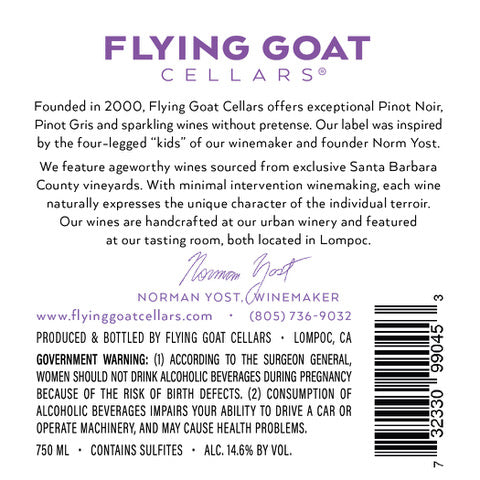 2021 Pinot Noir, Rio Vista Vineyard Dijon