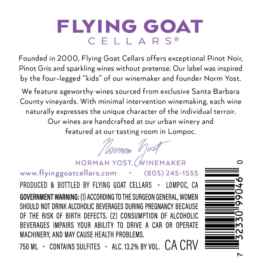 2024 Pinot Gris Shoestring Vineyard