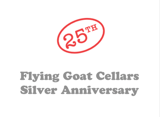 Flying Goat's 25th (Silver) Anniversary