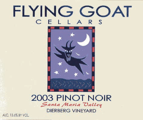 2003 Pinot Noir, Dierberg Vineyard Label Image