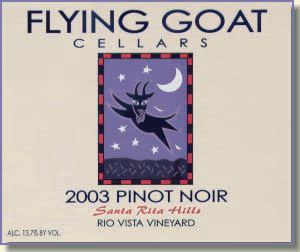2003 Pinot Noir, Rio Vista Vineyard Label Image