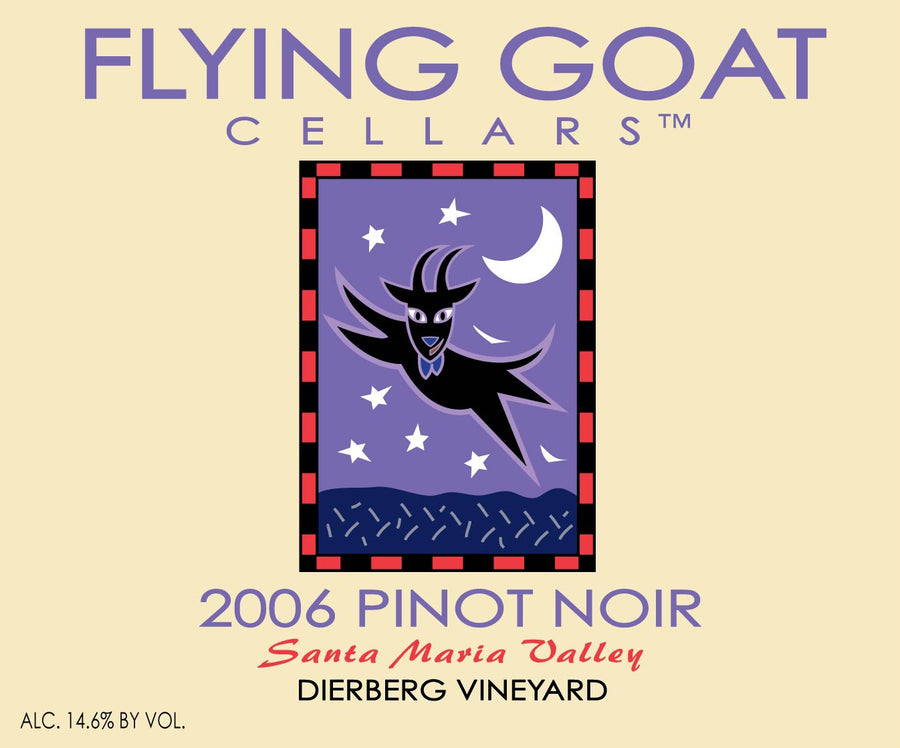 2006 Pinot Noir, Dierberg Vineyard Label Image