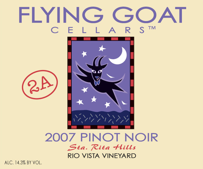 2007 Pinot Noir, Rio Vista Vineyard Clone 2A