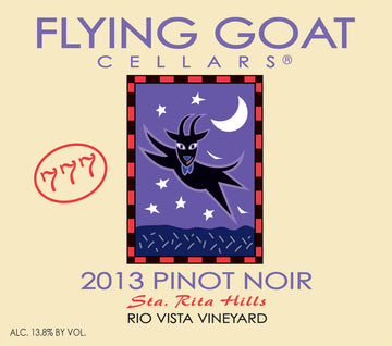 2013 Pinot Noir, Rio Vista Vineyard Clone 777 Label Image