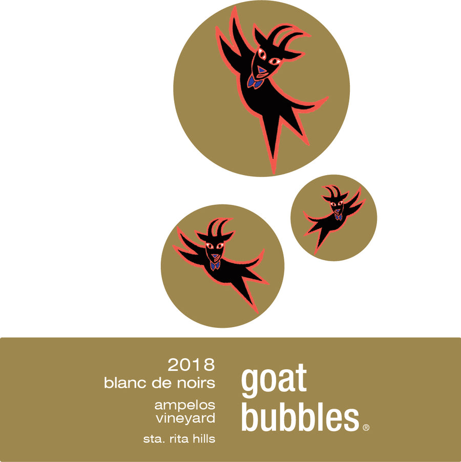 2018 Goat Bubbles, Blanc de Noirs Ampelos