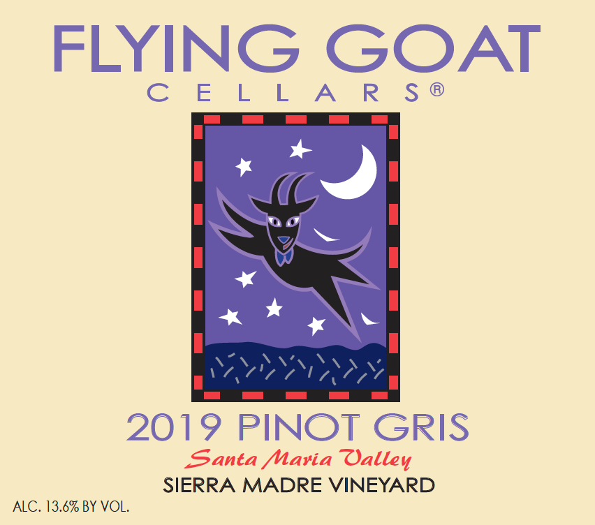 2019 Pinot Gris, Sierra Madre Vineyard