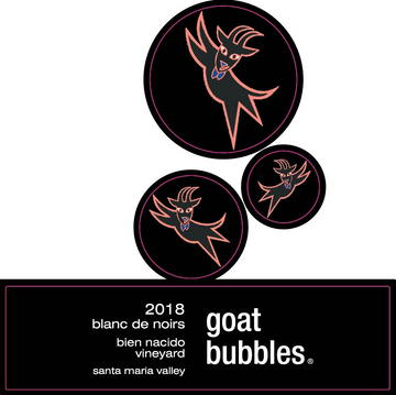 2018 Goat Bubbles, Blanc de Noirs Bien Nacido